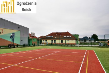 Boisko sportowe - Wzmocniona siatka na boisko - Wzmocnione siatki ochronne